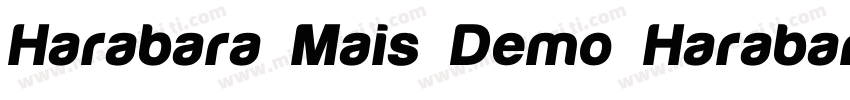 Harabara Mais Demo Harabara Mais D字体转换